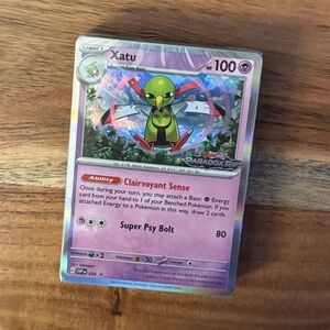 Pokemon Xatu 059 Black Star Promo Paradox Rift Sealed Deck 40 cards
